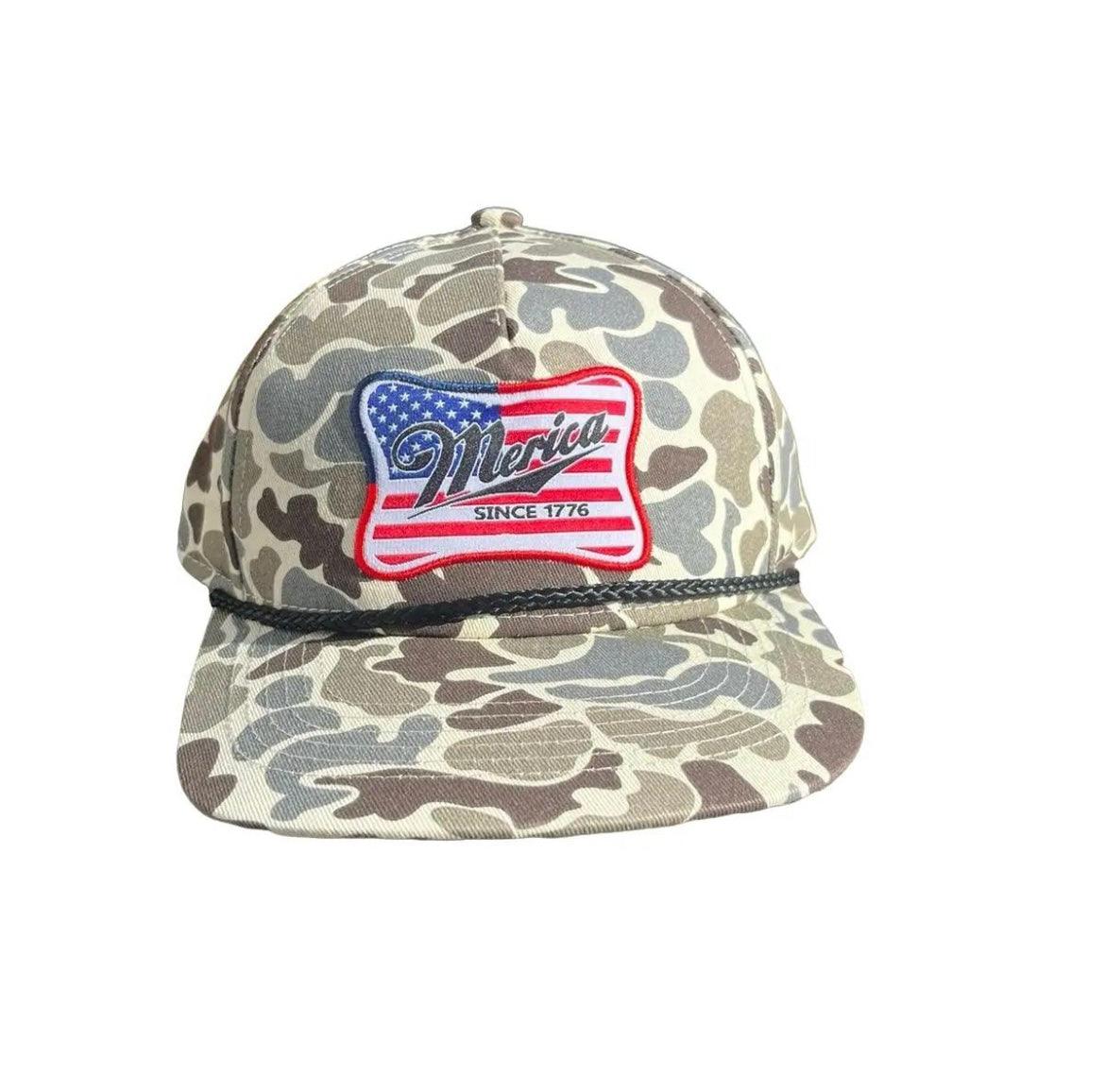 ‘Merica Rope Hat (Black Rope)